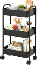 Mesh Basket Metal Wheeled Rolling Storage Cart
