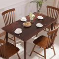 Bamboo Rectangular Dining Table Seats Four To Six