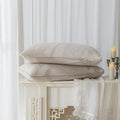 Natural Linen 20x30 Pillowcases Set of Two